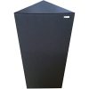 GIK TriTrap Hjørne Bassfelle Sort med Fullrange 120x59cm (H/B) 1stk