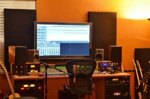 242 Acoustic Panels in Home Studio