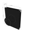 AVshop backbox in-wall / in-ceiling kabinett for in-wall driver SLIM 1STK