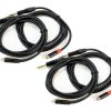 MINIDSP TRS (JACK) TIL RCA SETT MED 4 KABLER 1M FOR FLEX BALANSERT