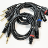 MINIDSP TRS (JACK) TIL XLR SETT MED 6 KABLER 1M FOR FLEX BALANSERT