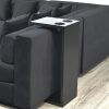 DREAMSCREEN CINELOUNGE BORD MED TO KOPPHOLDERE SORT