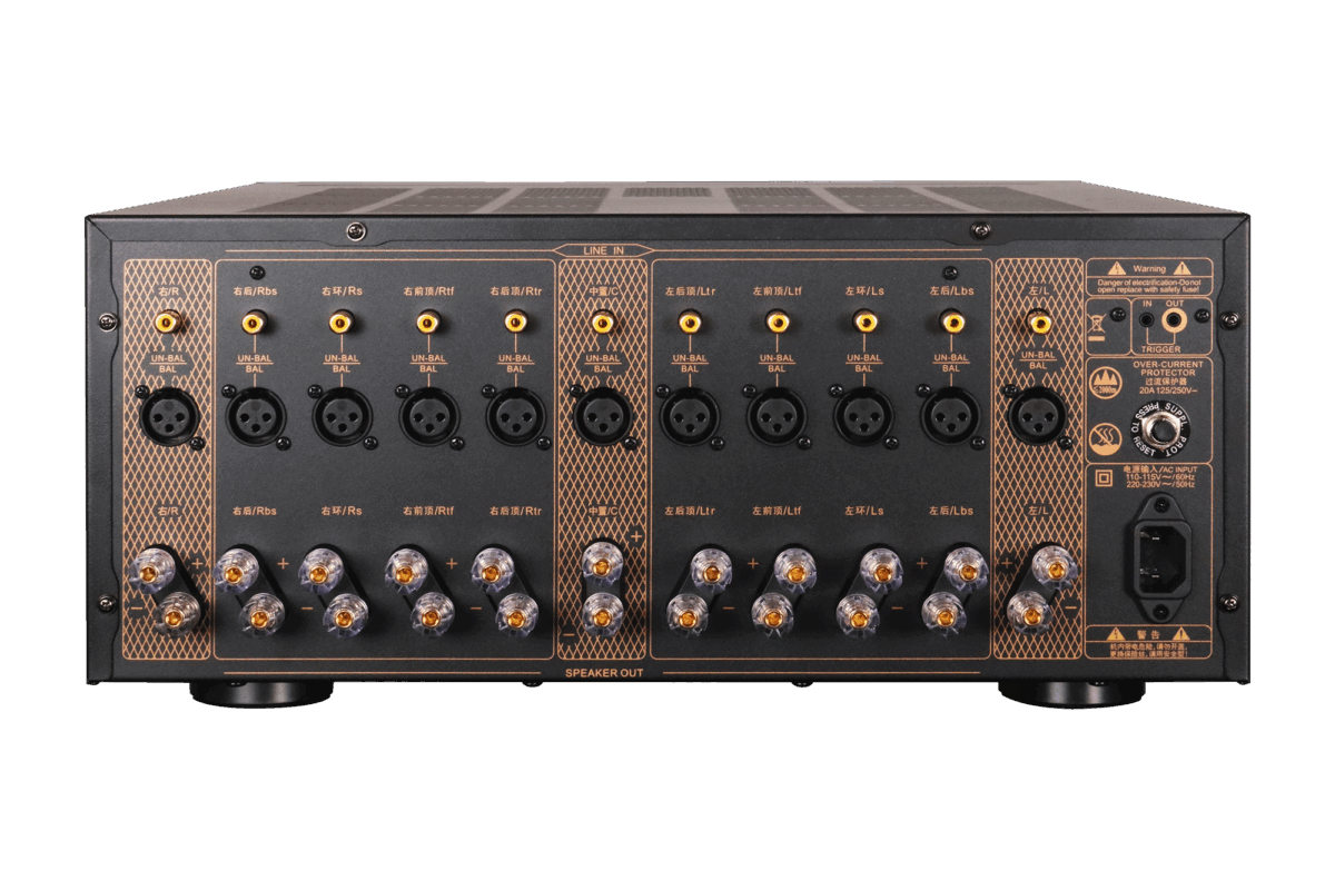 Tonewinner AD-8300PA 3X300W + 8X155W (8Ω) EFFEKTFORSTERKER - Bilde 6