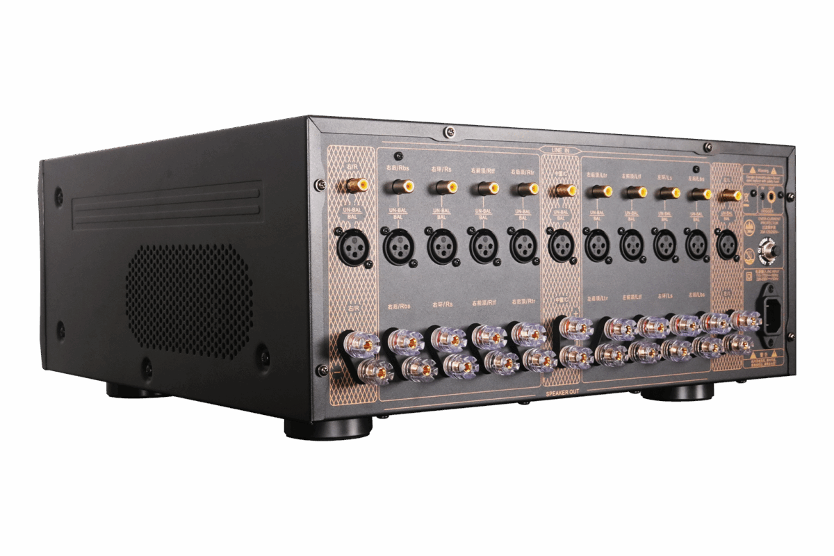 Tonewinner AD-8300PA 3X300W + 8X155W (8Ω) EFFEKTFORSTERKER - Bilde 7