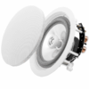 OSD ICE840WRS 8" IN-CEILING HØYTTALER FOR BAD OG UTEBRUK PAR