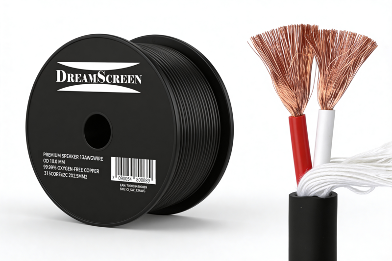 DREAMSCREEN STEALTH HØYTTALERKABEL 13AWG / 2.5MM2 (PR. M) 2-LEDER