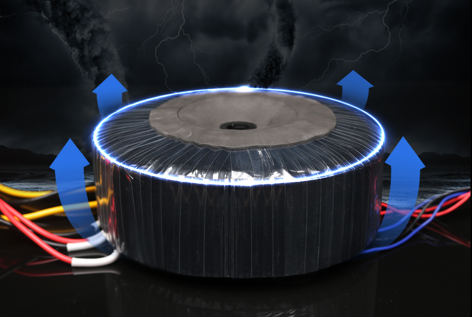 1200 watt toroidtransformator i Tonewinner AD-1PA+