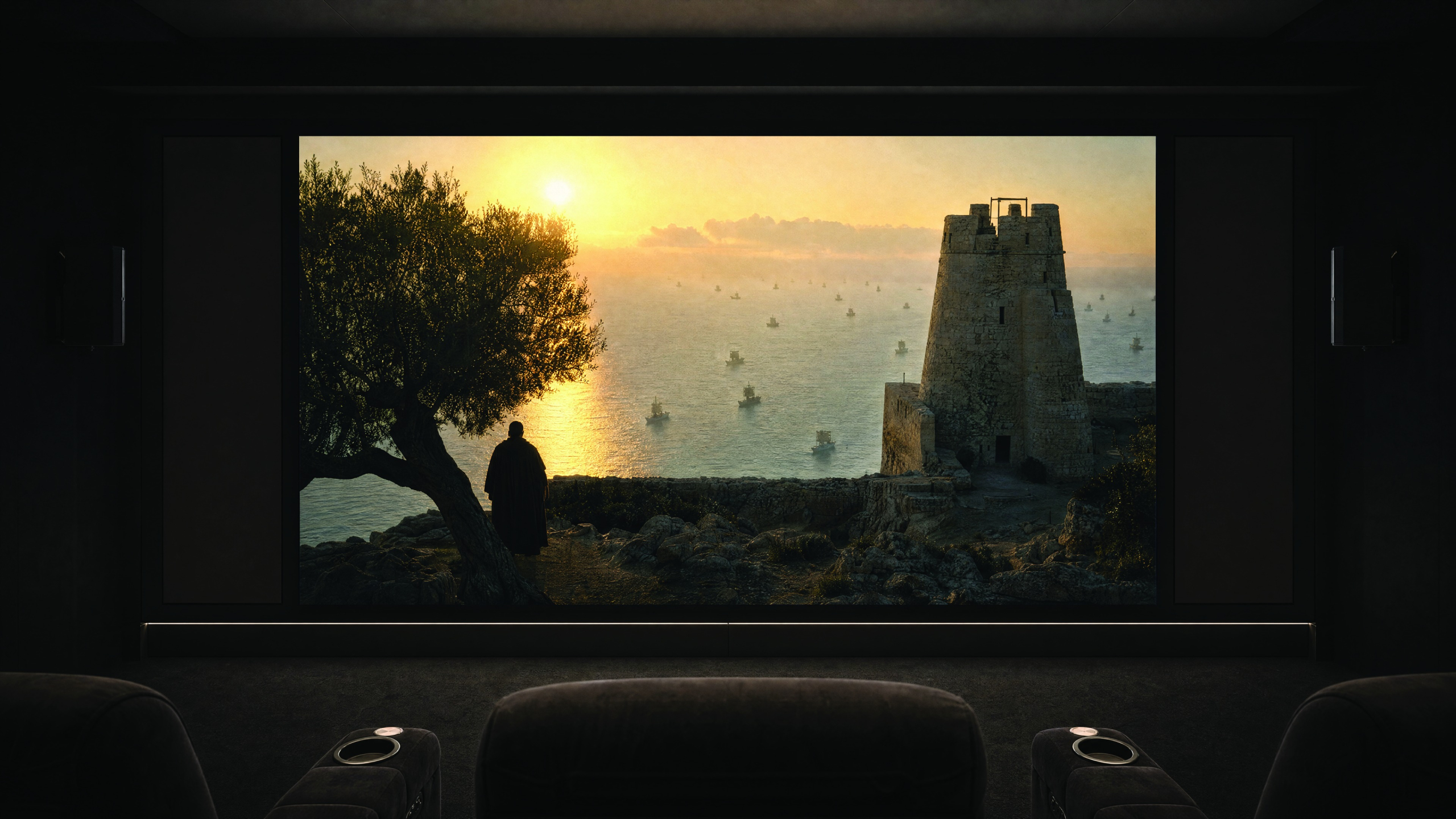 DreamScreen IMASK 2.40:1 maskert til 1.90:1 IMAX