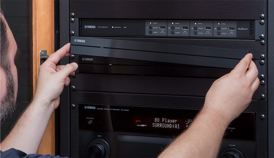 Yamaha XDA-AMP5400RK – Rack- og hyllemontering