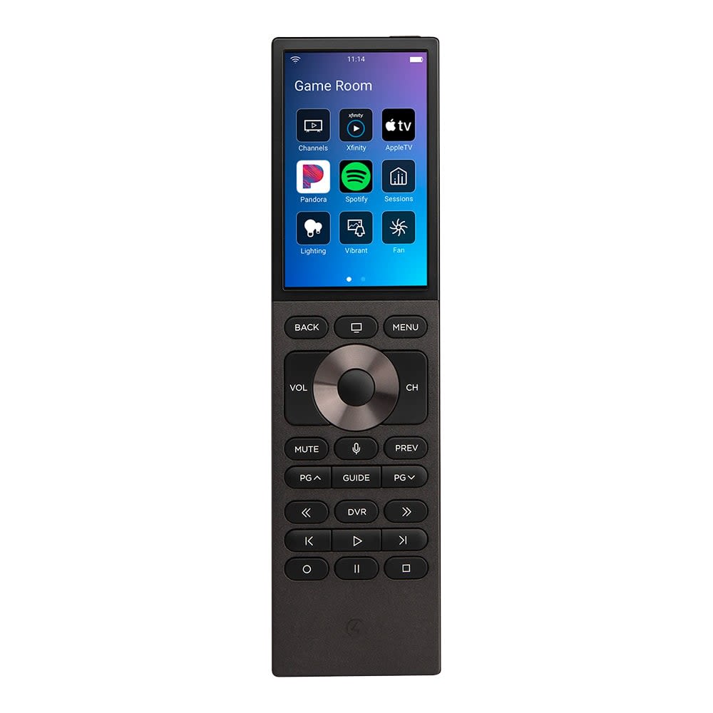 Control4 Halo Touch fjernkontroll med berøringsskjerm, sort – C4-HALO-TS-BL