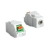 Ethereal 3,5 mm stereokontakt for veggplate, hvit – CS-KEY35-3C