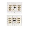 Ethereal tilkoblingsplate for 7.1-hjemmekino med HDMI – CS-HDM71BPWP