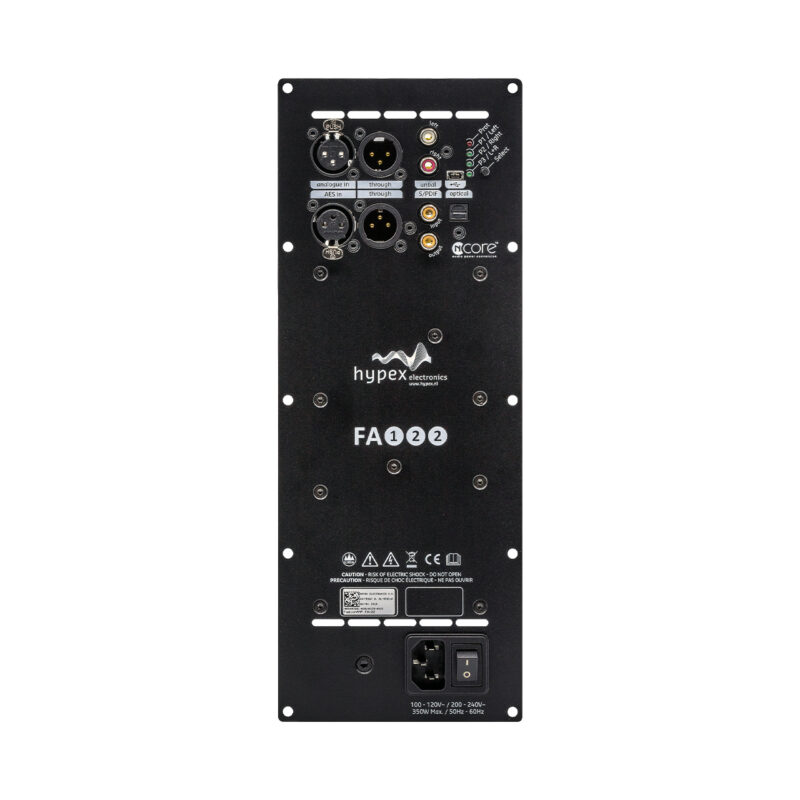 Hypex FusionAmp FA122 plateforsterker
