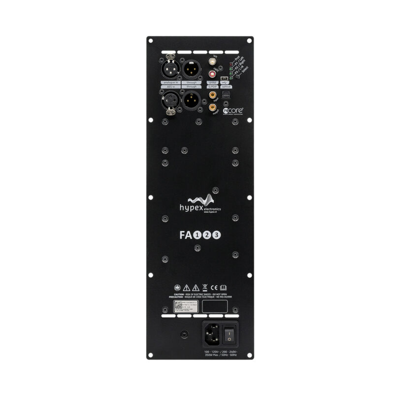 Hypex FusionAmp FA123 plateforsterker