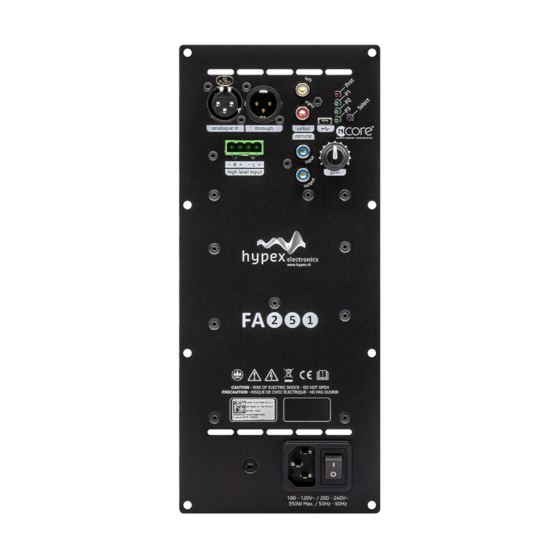 Hypex FusionAmp FA251 plateforsterker