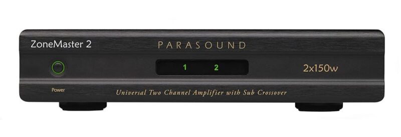 Parasound ZoneMaster 2 effektforsterker sett forfra